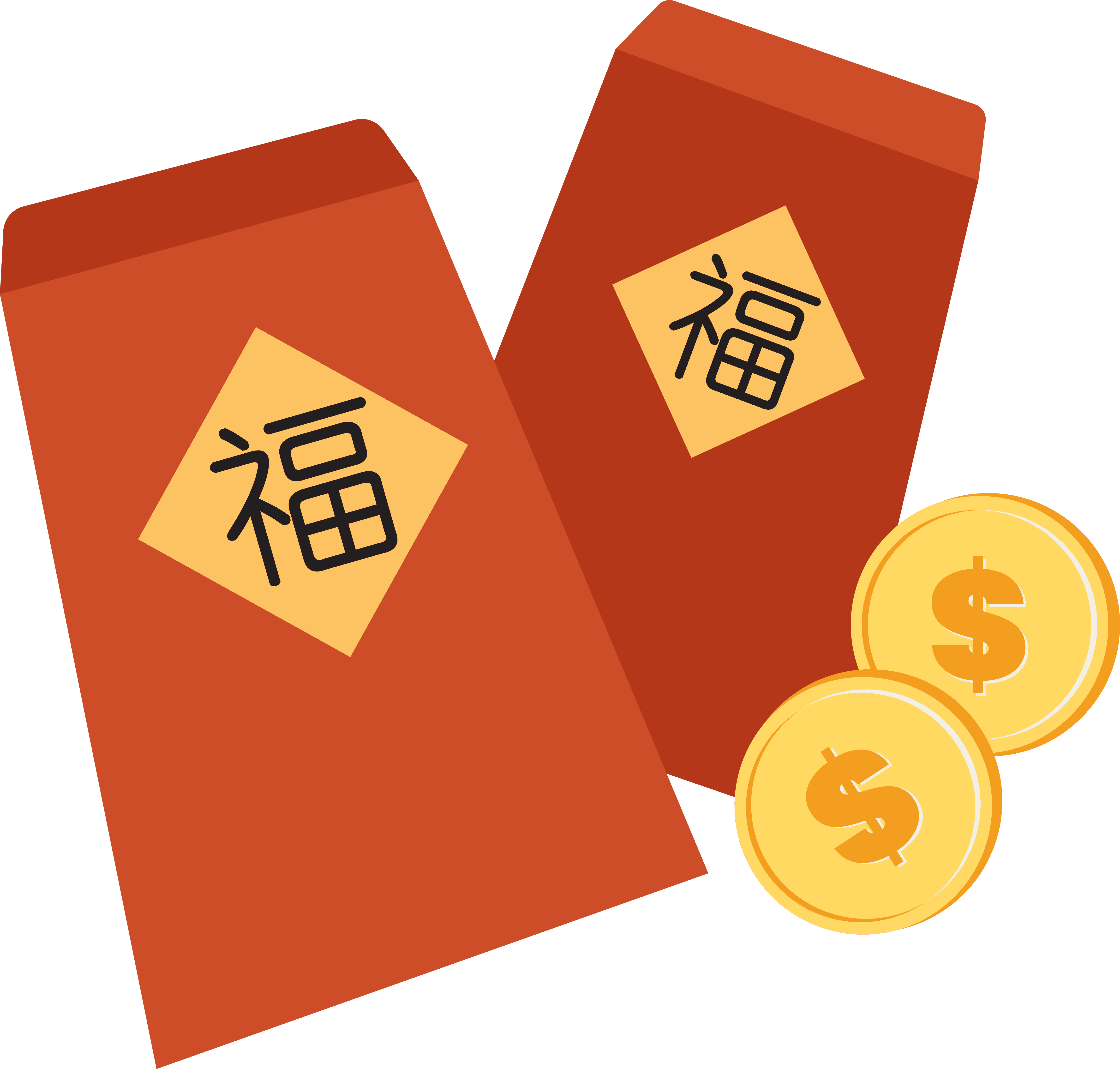 Red packets icon